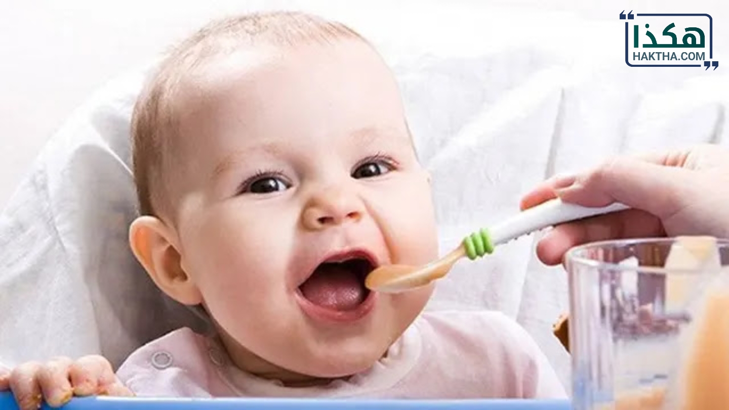 طريقة تحضير طعام الطفل في الشهر الرابع